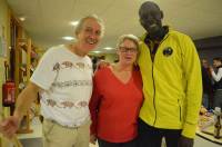 Bruno Durieux, Yvette Bouilhol et Bathie N&#039;Diaye.