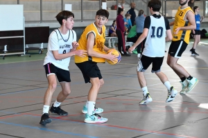 Le lycée public de Monistrol double champion académique UNSS de basket 3x3