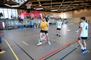 Le lycée public de Monistrol double champion académique UNSS de basket 3x3