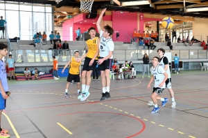 Le lycée public de Monistrol double champion académique UNSS de basket 3x3