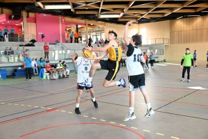 Le lycée public de Monistrol double champion académique UNSS de basket 3x3