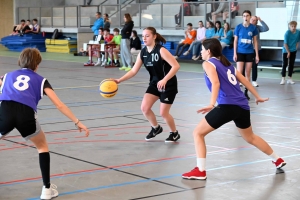 Le lycée public de Monistrol double champion académique UNSS de basket 3x3