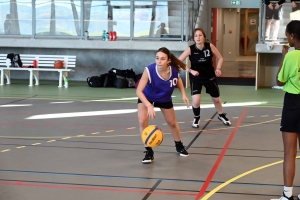 Le lycée public de Monistrol double champion académique UNSS de basket 3x3