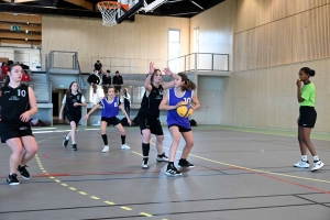 Le lycée public de Monistrol double champion académique UNSS de basket 3x3