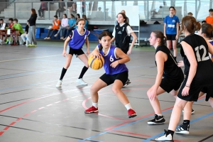 Le lycée public de Monistrol double champion académique UNSS de basket 3x3