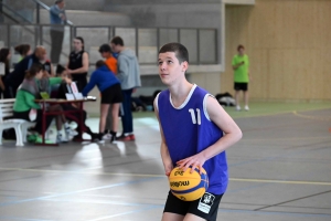 Le lycée public de Monistrol double champion académique UNSS de basket 3x3