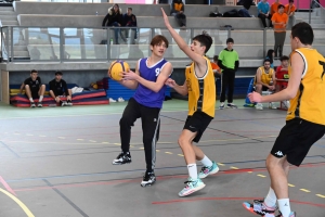 Le lycée public de Monistrol double champion académique UNSS de basket 3x3