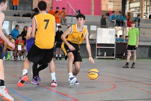 Le lycée public de Monistrol double champion académique UNSS de basket 3x3