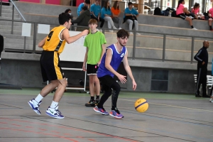 Le lycée public de Monistrol double champion académique UNSS de basket 3x3