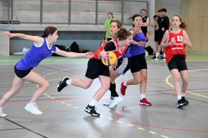 Le lycée public de Monistrol double champion académique UNSS de basket 3x3