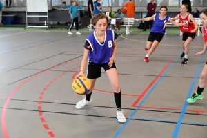 Le lycée public de Monistrol double champion académique UNSS de basket 3x3