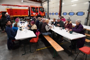 Beauzac : une marche et une soupe à l&#039;oignon pour se réchauffer chez les pompiers