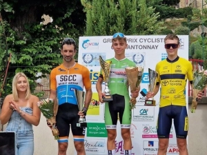 Cyclisme : Arno Morel décroche un podium au Grand prix de Charantonnay