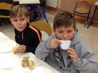 Un petit-déjeuner pour clore l&#039;année à l&#039;école publique d&#039;Yssingeaux