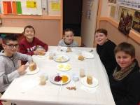 Un petit-déjeuner pour clore l&#039;année à l&#039;école publique d&#039;Yssingeaux