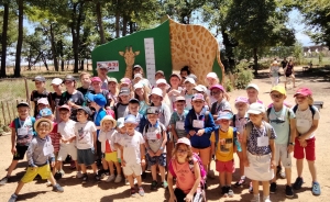 Des écoliers de Montfaucon-en-Velay en visite au zoo