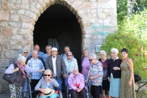 Yssingeaux : une sortie à Lalouvesc pour des résidents de l’Ehpad