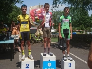 Cyclisme : Esteban Bringer le plus costaud au Grand prix de Cayres