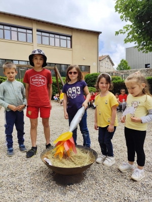 Montfaucon-en-Velay : une dernière semaine olympique à l&#039;école Saint-Joseph