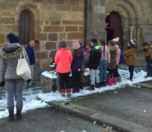 Sortie géologique à deux pas pour les écoliers de Saint-Pierre-Eynac