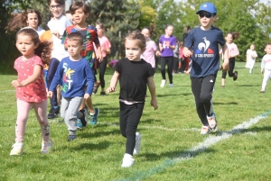 Monistrol-sur-Loire : les écoliers de Lucie-Aubrac courent dans l&#039;esprit olympique