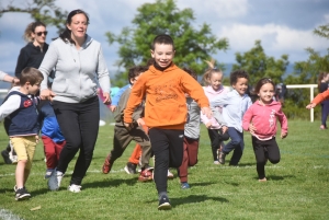 Monistrol-sur-Loire : les écoliers de Lucie-Aubrac courent dans l&#039;esprit olympique