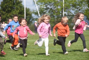 Monistrol-sur-Loire : les écoliers de Lucie-Aubrac courent dans l&#039;esprit olympique