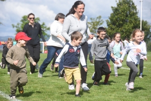 Monistrol-sur-Loire : les écoliers de Lucie-Aubrac courent dans l&#039;esprit olympique