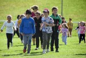 Monistrol-sur-Loire : les écoliers de Lucie-Aubrac courent dans l&#039;esprit olympique