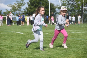 Monistrol-sur-Loire : les écoliers de Lucie-Aubrac courent dans l&#039;esprit olympique