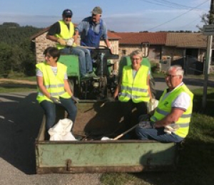 Solignac-sous-Roche : des déchets polluants ramassés par les habitants