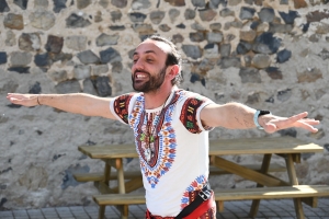 Beauzac : un concert de batucada dans les rues à la sortie de l&#039;école