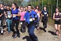 Cross des lycées publics d&#039;Yssingeaux : les minimes et les cadettes