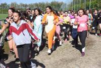 Cross des lycées publics d&#039;Yssingeaux : les minimes et les cadettes