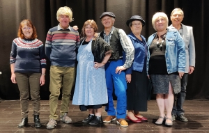 Georgette Ferrier, André Perrussel, Christiane Pays, Bernard Ferrier, Marie-Hélène Alméras, Roselyne Delaigue, Georges Calonnier.