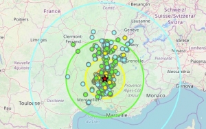 Un important séisme près de Montélimar ressenti jusqu&#039;en Haute-Loire