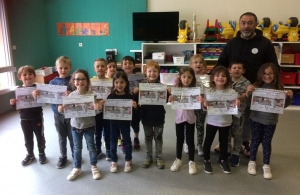 Bas-en-Basset : des diplômes de judo pour les maternelles de l&#039;école Louise-Michel