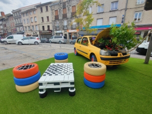 Yssingeaux : un aménagement éphémère interroge sur la place de la nature et de la voiture en ville