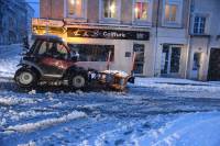 La neige vue autrement à Monistrol-sur-Loire