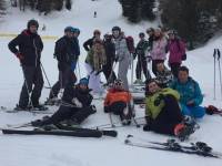 Grazac-Lapte : le club de foot et basket en week-end ski à La Plagne