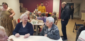 Découverte de nouveaux jeux à la résidence « Le Bel Age » à Saint-Maurice-de-Lignon