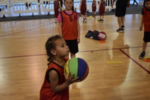 Sainte-Sigolène : c&#039;était le cirque au plateau basket U7