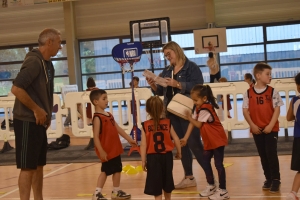 Sainte-Sigolène : c&#039;était le cirque au plateau basket U7