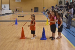 Sainte-Sigolène : c&#039;était le cirque au plateau basket U7