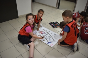 Sainte-Sigolène : c&#039;était le cirque au plateau basket U7