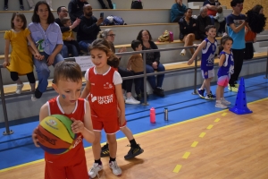 Sainte-Sigolène : c&#039;était le cirque au plateau basket U7