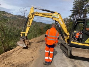 Des travaux réalisés entre Beaux et Beauzac pour renforcer la sécurité