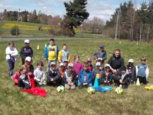 Lapte : les écoliers du Petit Suc participent à l&#039;opération &quot;foot à l&#039;école&quot;