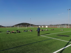 Yssingeaux : les cours de taïso ont repris au grand air