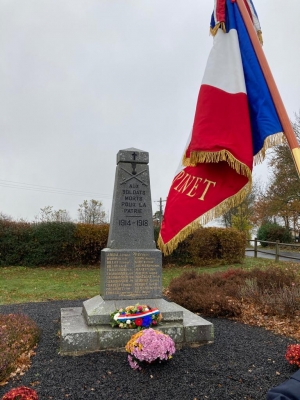 Saint-Julien-du-Pinet : l&#039;Armistice 14-18 commémorée